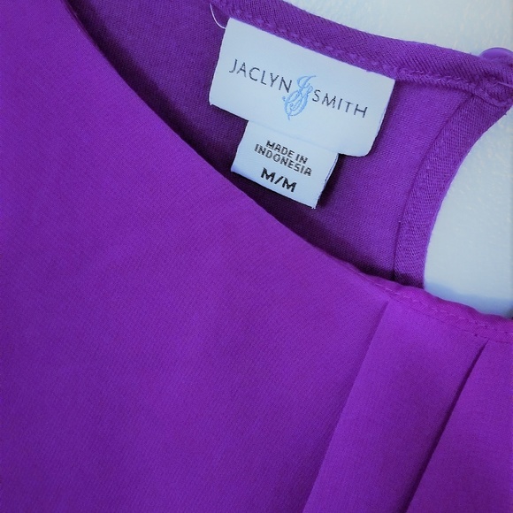 Set Of 2 Semi-sheer Jaclyn Smith Blouses - Picture 2 of 8